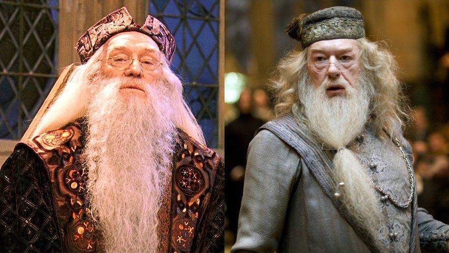 Los dos actores que interpretaron a Dumbledore han fallecido.
