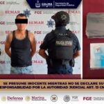 Detiene a un sujeto por co-participación en disparos de arma de fuego, daños y posesión de droga