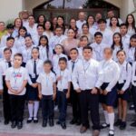 Indira Vizcaíno convive con niñas, niños y adolescentes del Congreso Infantil 2025